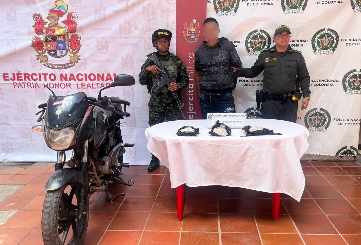 22 capturados durante operativos del fin de semana en Huila