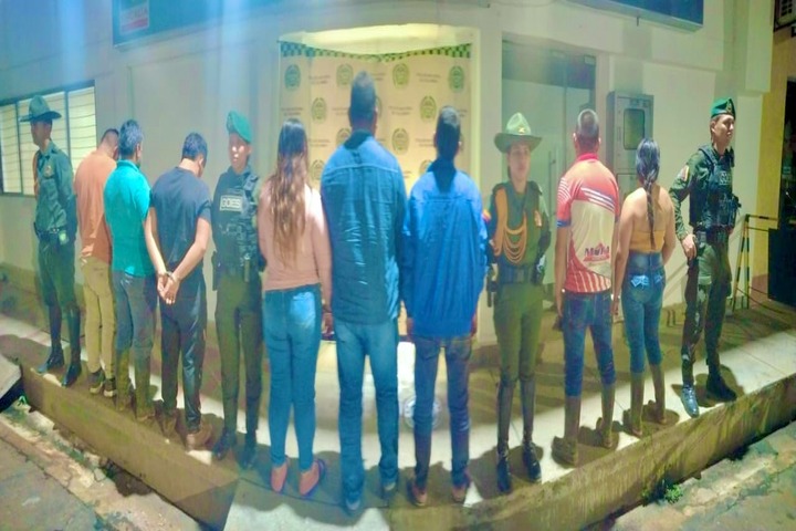 Catorce Personas Capturadas En Operativos Contra Narcotráfico, Homicidio, Hurto y Delitos Ambientales