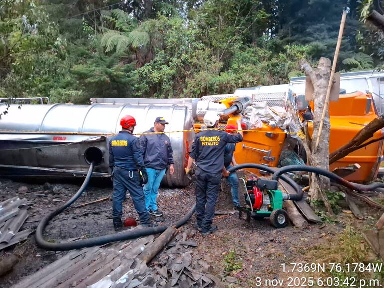 Se triplica paso de tractomulas con hidrocarburos por Pitalito y crece el riesgo de emergencias