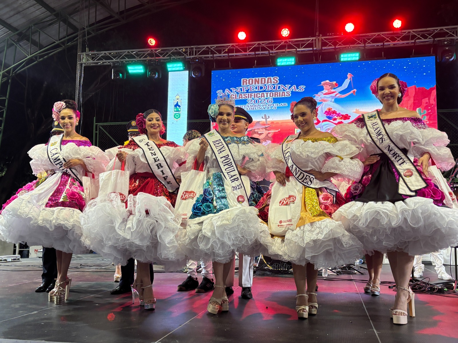 Estas son las nuevas candidatas al Certamen Popular de las comunas Dos y Tres