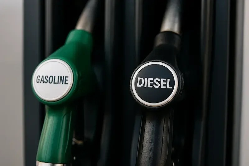 Taxistas en la ciudad en la incertidumbre con el aumento de la gasolina y el diésel