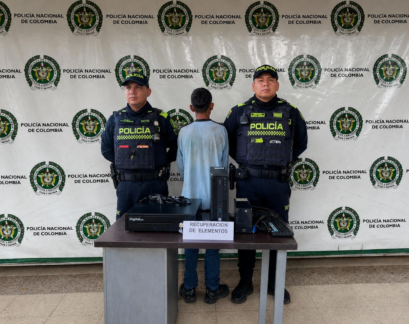 Capturado delincuente en el barrio Prado Alto