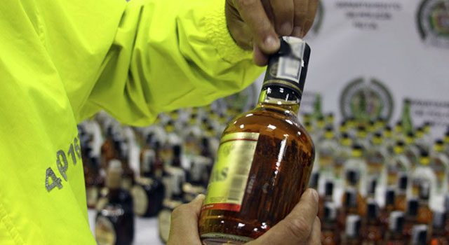 Aguardiente y Ron adulterado en Florencia.