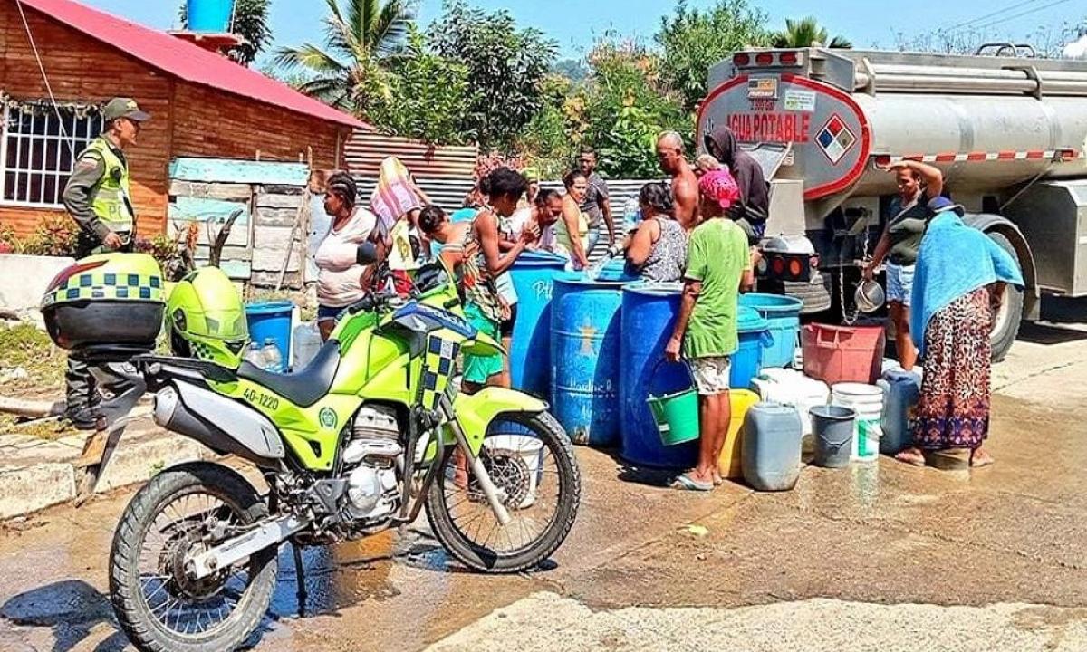 100 municipios con desabastecimiento de agua en Colombia