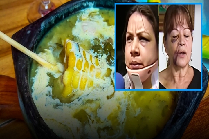 Por un plato de ajiaco, dos mujeres terminaron a golpes