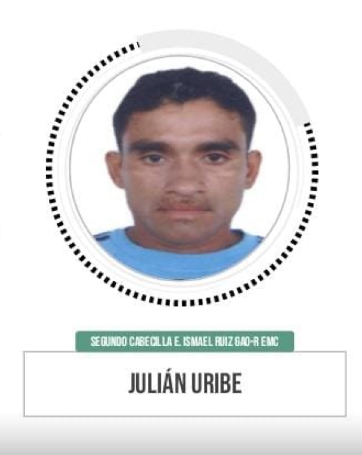 [AUDIO] Fue dado de baja el segundo al mando del Frente Ismael Ruiz, alias Julián Uribe