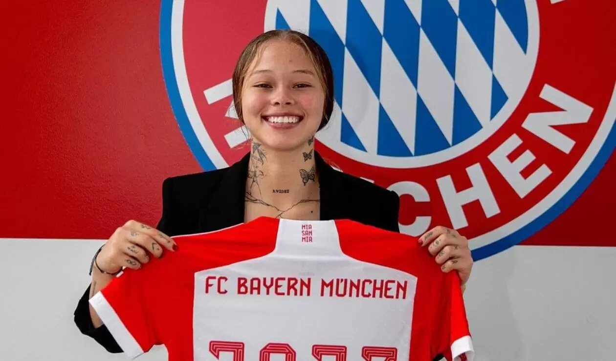La colombiana Ana María Guzmán nueva jugadora del Bayern Múnich
