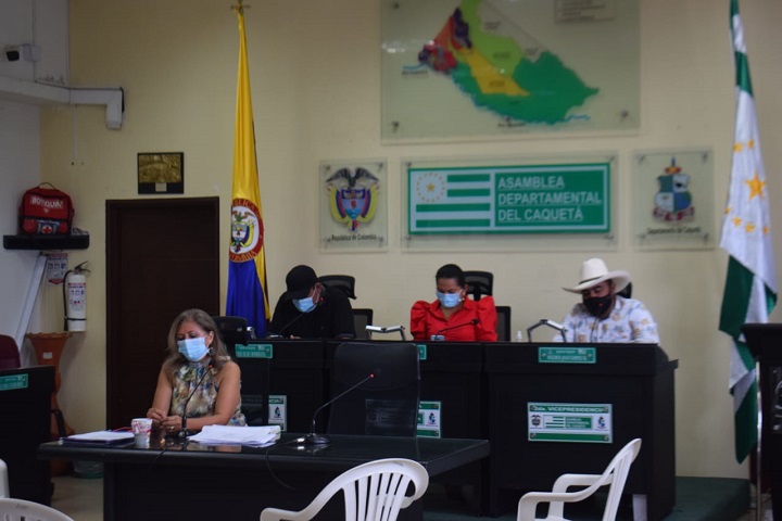 Diputados del Caquetá inconformes tras informe de la secretaría de Hacienda.