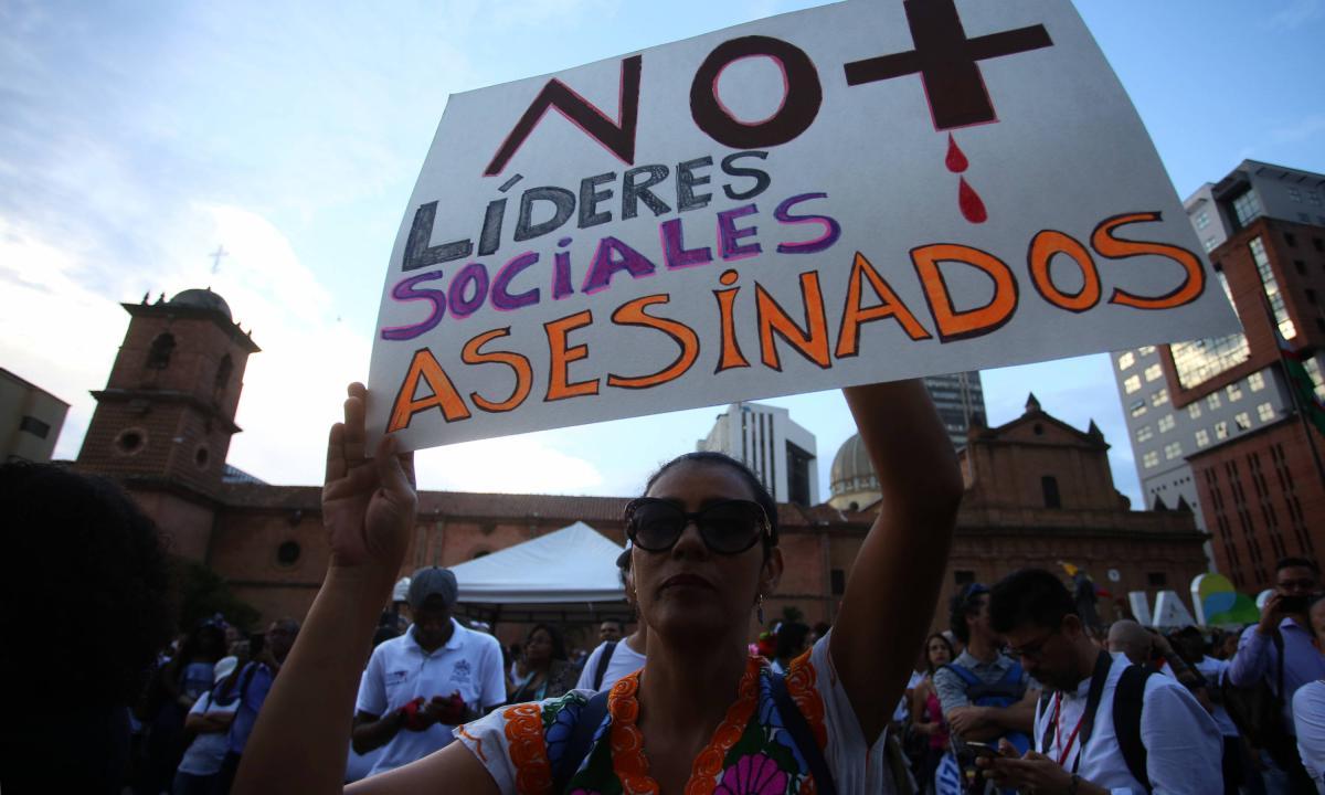 [AUDIO] Colombia registró la cifra más alta en el mundo de homicidios de personas defensoras de derechos humanos