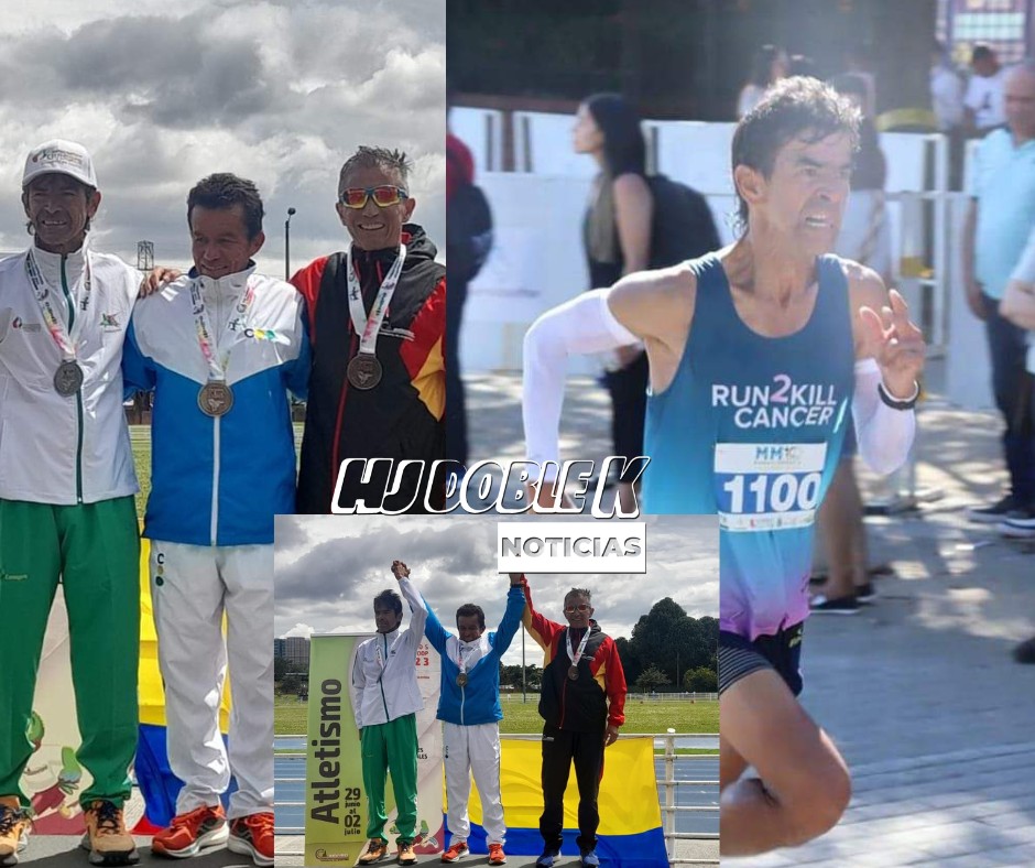 ¡Orgullo Laboyano! Ganó oro, plata y bronce en el Campeonato Nacional de Atletismo en Bogotá