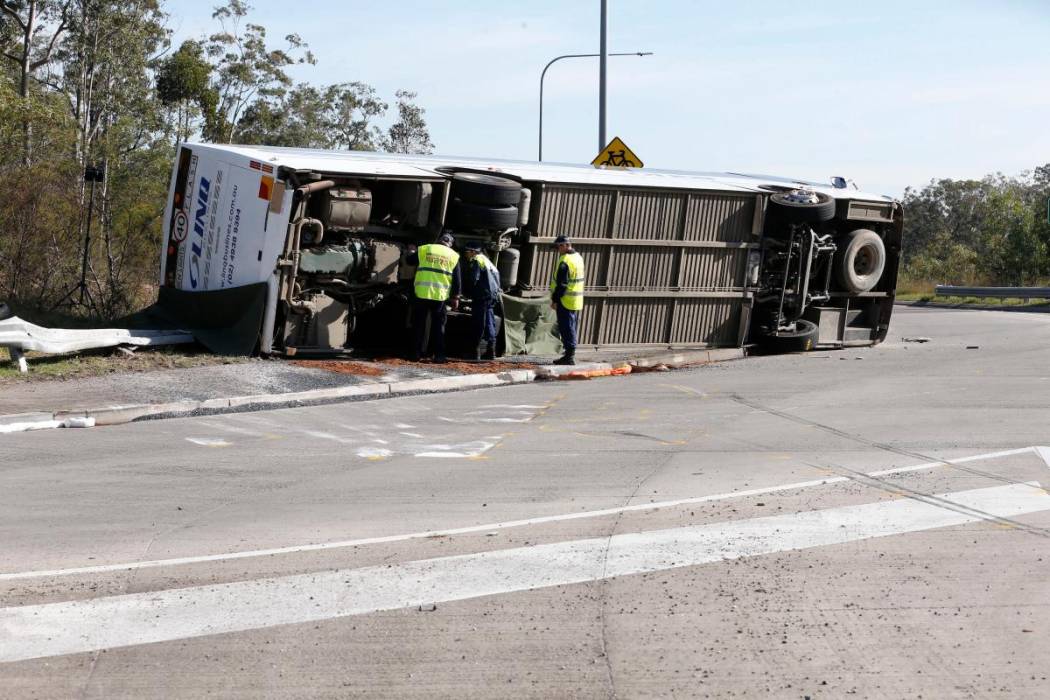 Accidente de autobús que dejó diez muertos