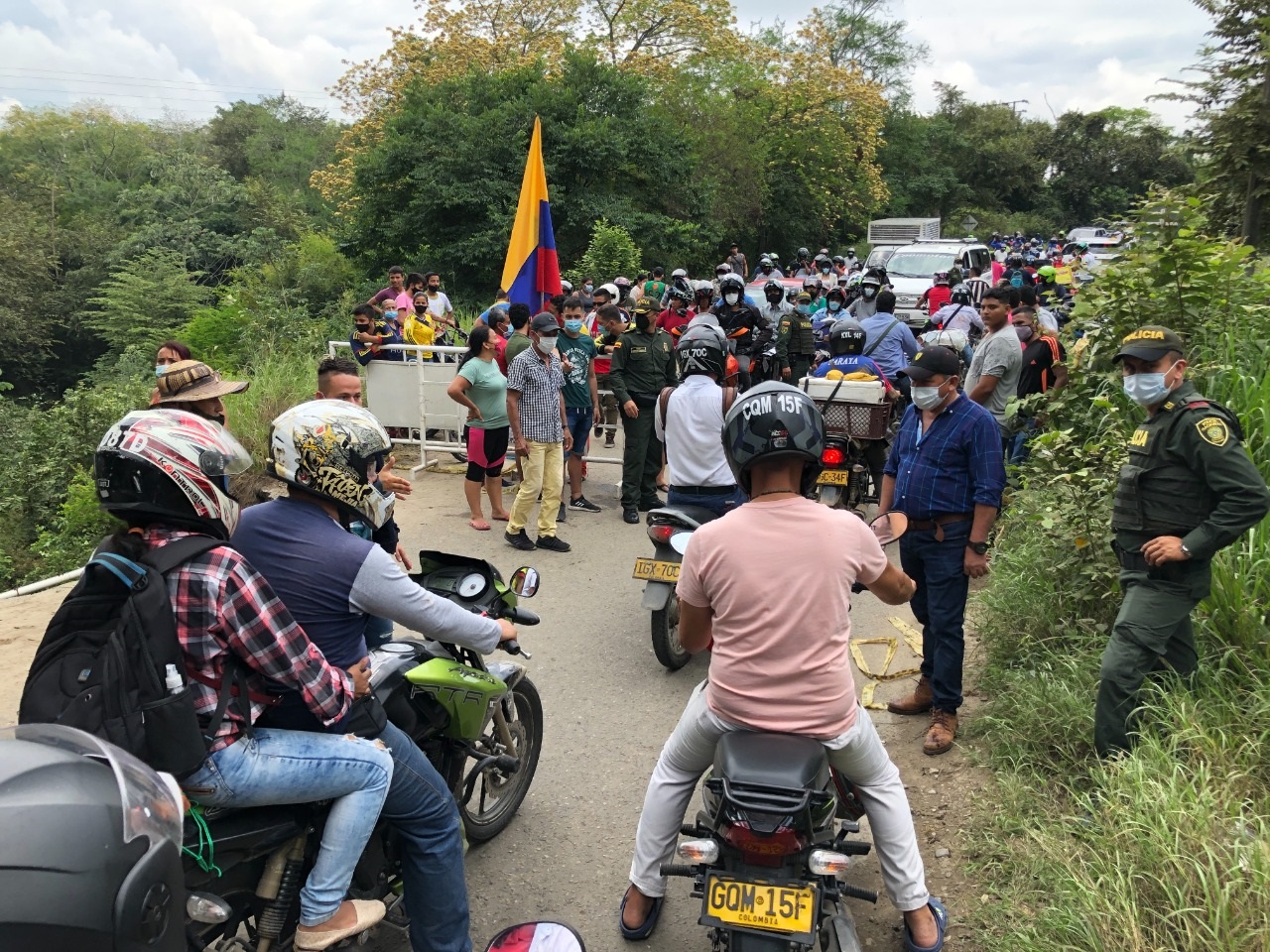 [AUDIO] bloqueo sobre vía Neiva-Fortalecillas fue intervenido por autoridades