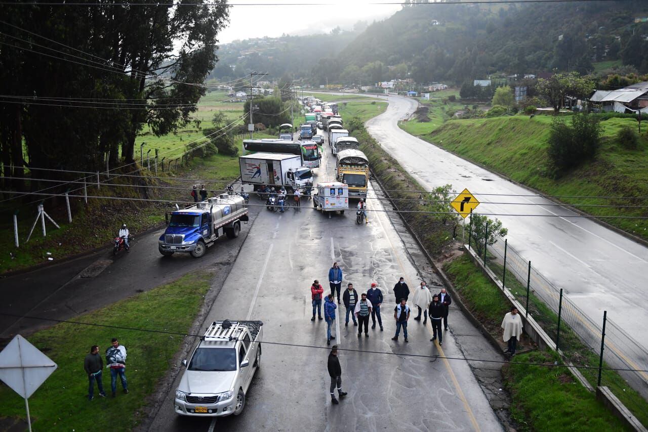 [AUDIO] Levantan bloqueo en la vía panamericana en Nariño