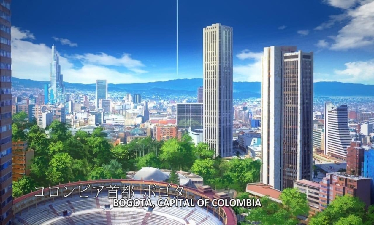 Monserrate y otros lugares de Bogotá que aparecieron en famosa serie de anime