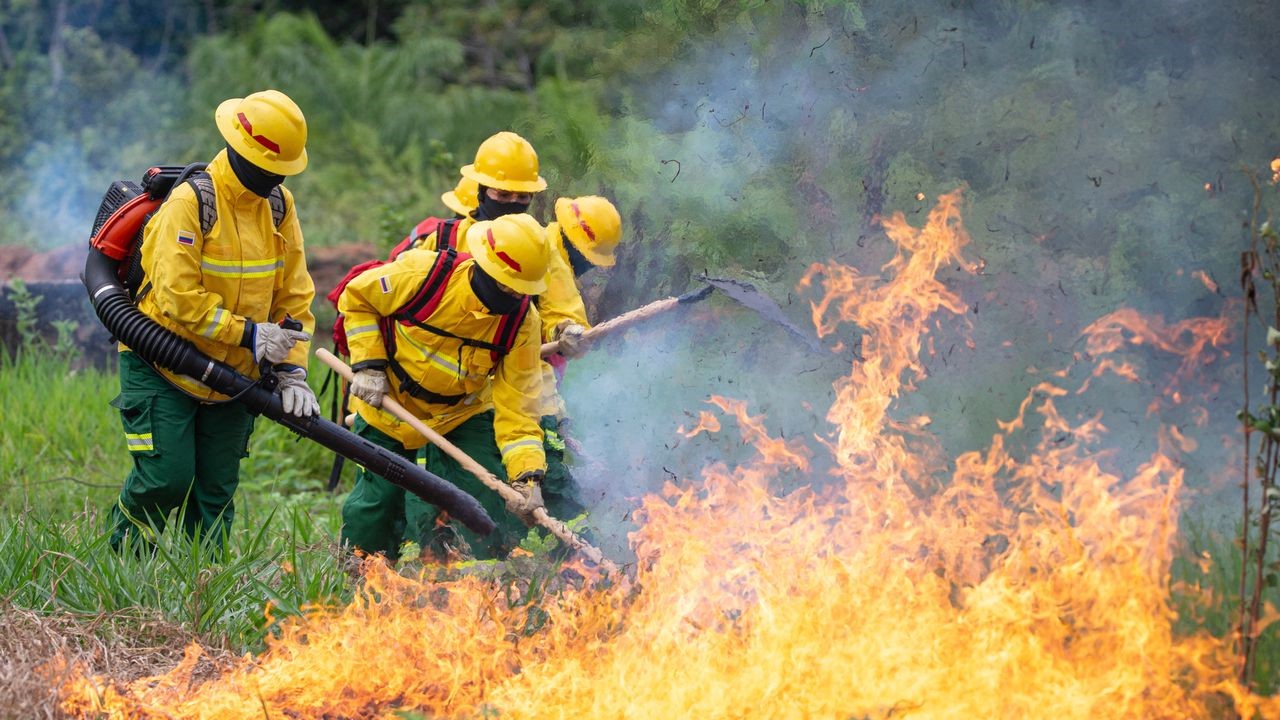 “Sequía presupuestal” en los cuerpos de bomberos del país.