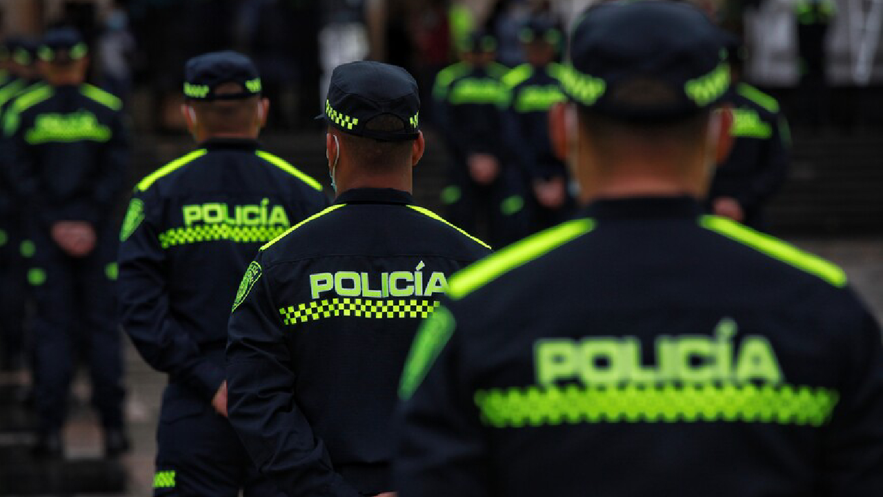 Policía Nacional presente en Semana Santa.