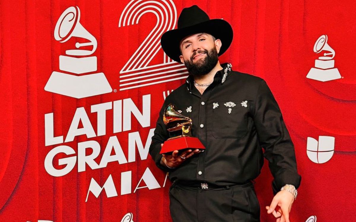 Carín León logró su primer Grammy