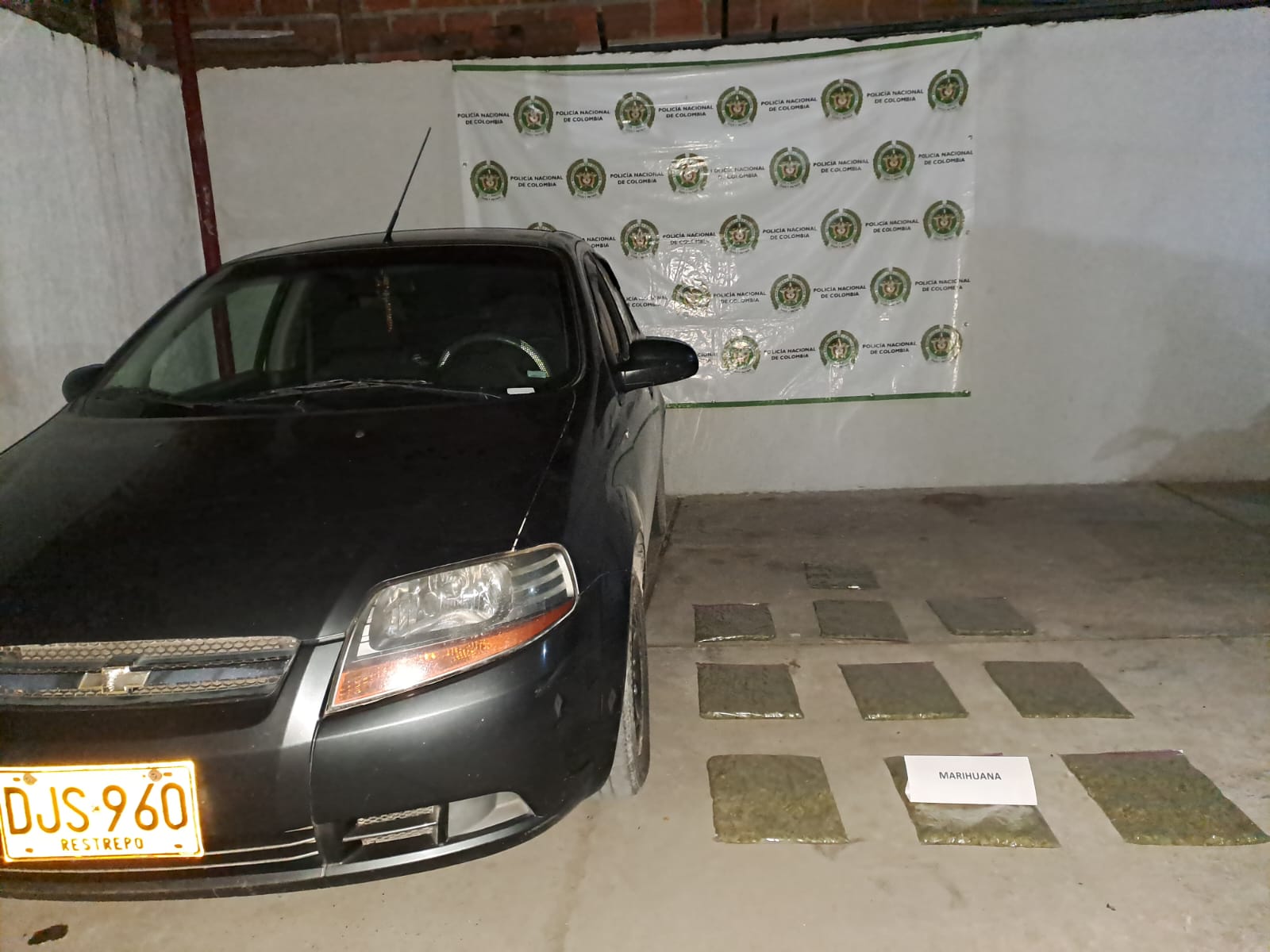 Capturan menor de edad transportando marihuana en Yaguará