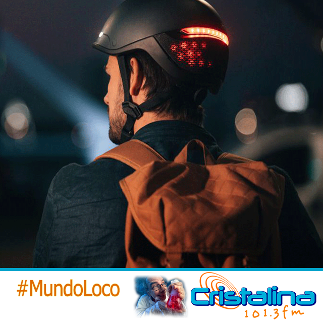 TECNOLOGÍA ¡SORPRENDENTE! CREAN CASCO INTELIGENTE PARA CICLISTAS