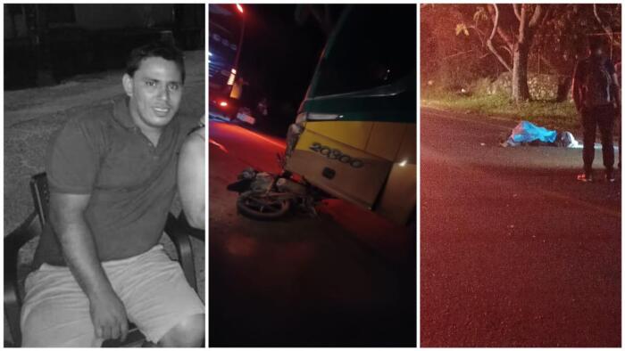 Un hombre falleció tras chocar contra un bus en el Huila