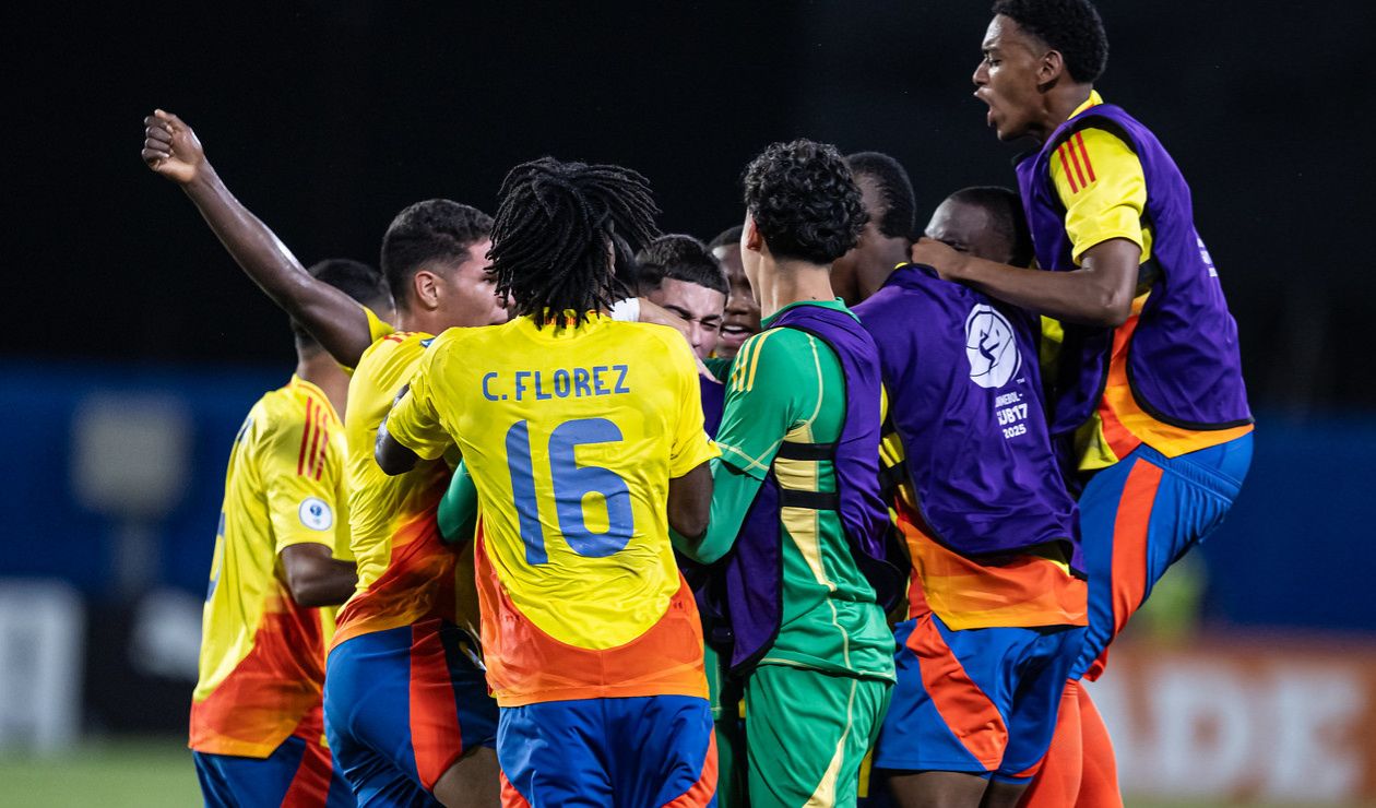 Selección Colombia clasificó al mundial Sub 17 de fútbol