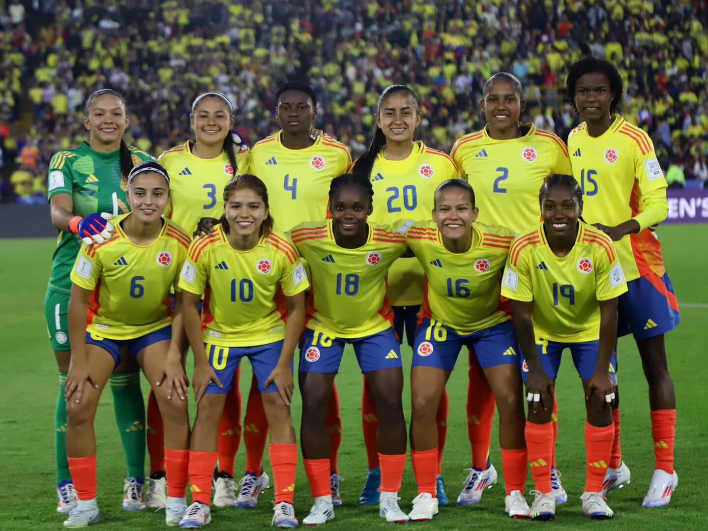 Selección Colombia Femenina Sub 20 enfrentará hoy a Camerún en la segunda fecha del Mundial
