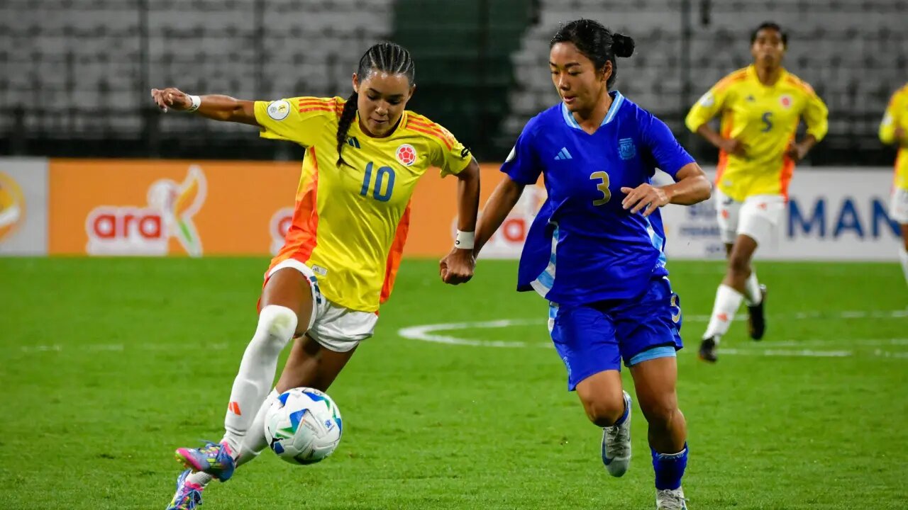 Selección Colombia debutó con empate frente a Argentina en el Sudamericano Sub 17 Femenino de fútbol