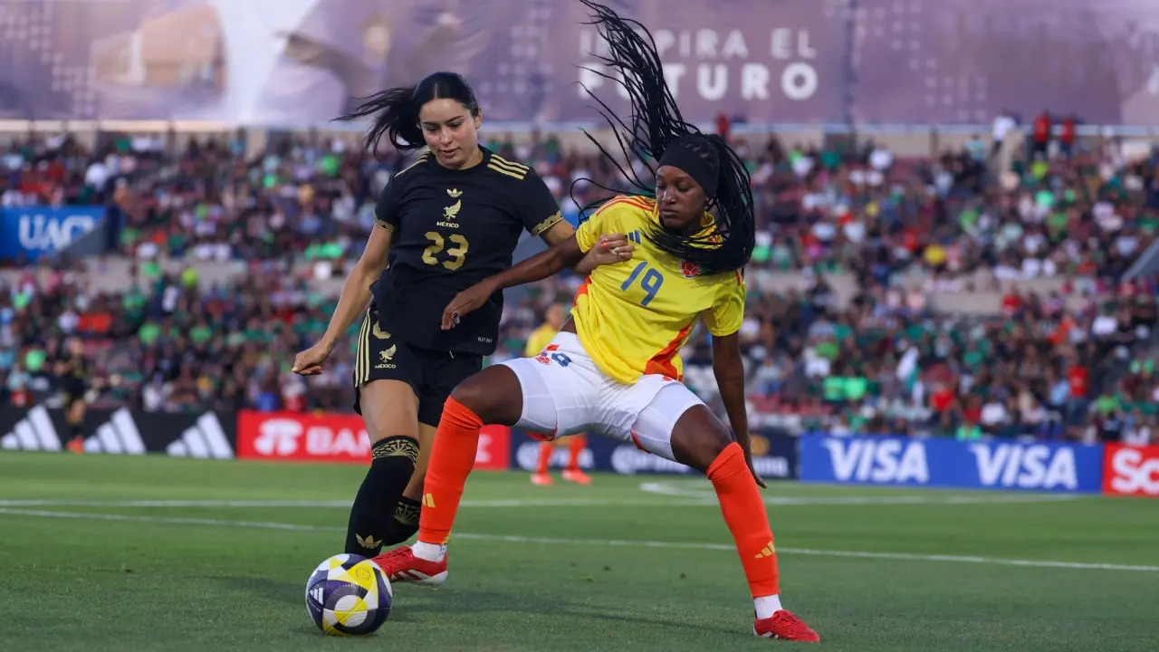 Selección Colombia Femenina perdió frente a México en partido preparatorio para la Copa América