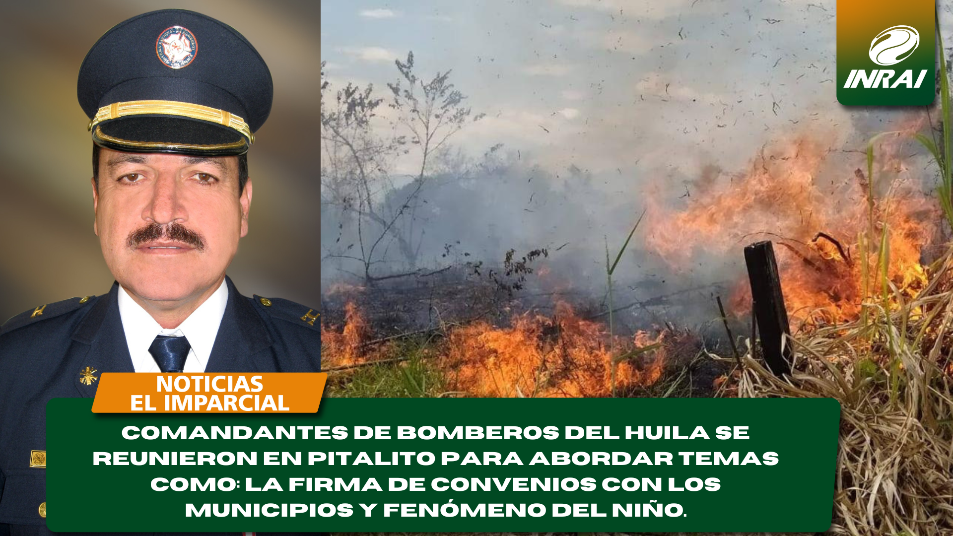 comandantes de bomberos del Huila se reunieron en Pitalito para abordar temas como: la firma de convenios con los municipios y fenómeno del niño.