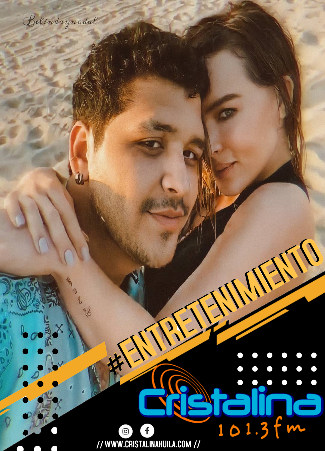 “NUNCA VAMOS A TERMINAR”: BELINDA Y CHRISTIAN NODAL HACEN ROMÁNTICO PACTO