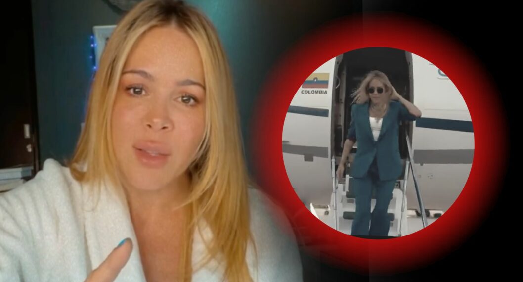 "Con tapabocas creen que nadie los ve": Natalia París estalló contra empleados de Avianca