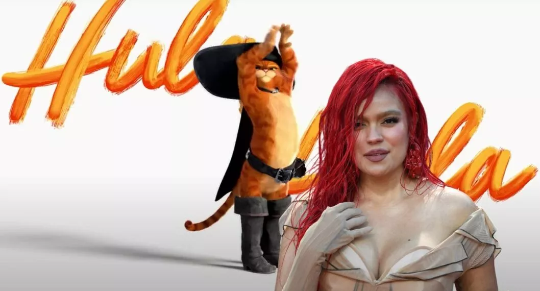 Karol G chicaneó que está en ‘El gato con botas 2’ con canción principal