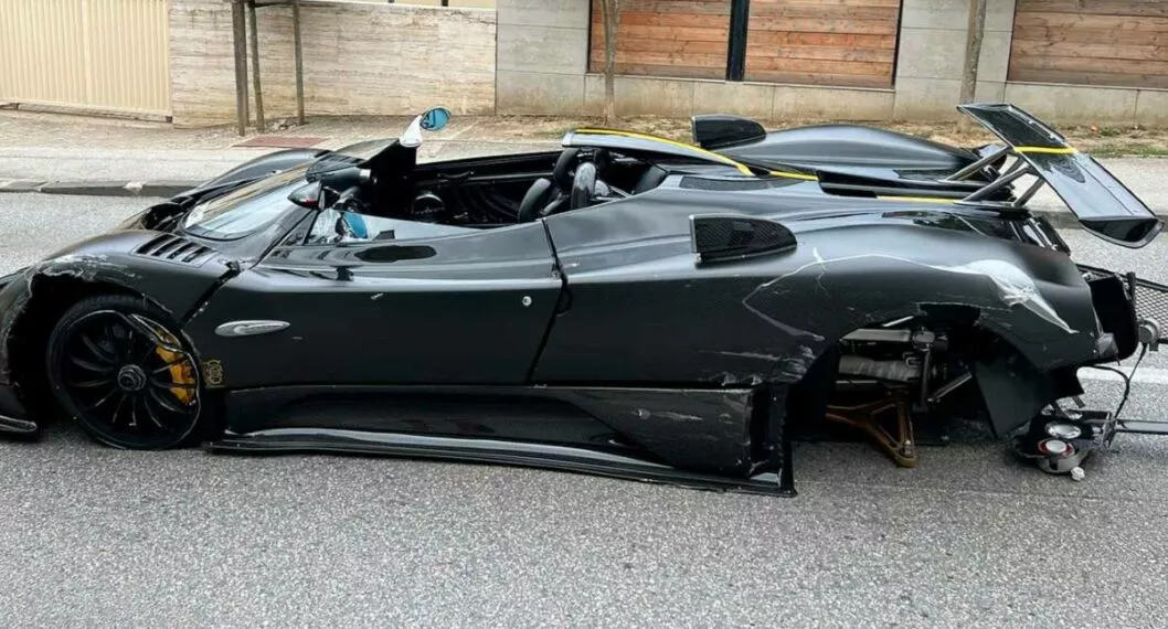Conductor se tiró, de manera absurda, un carro de lujo; no lo va a poder reparar