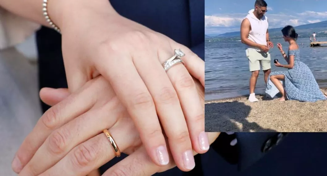 Le cayeron críticas a mujer que se arrodilló para pedirle matrimonio a su novio