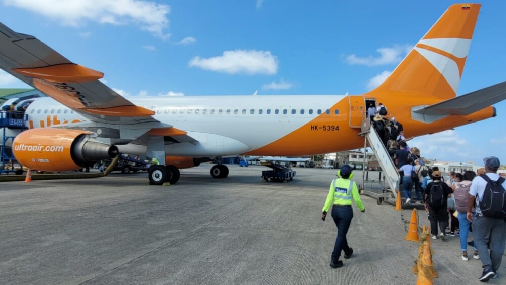 Ultra Air vendió 63.532 tiquetes para Semana Santa