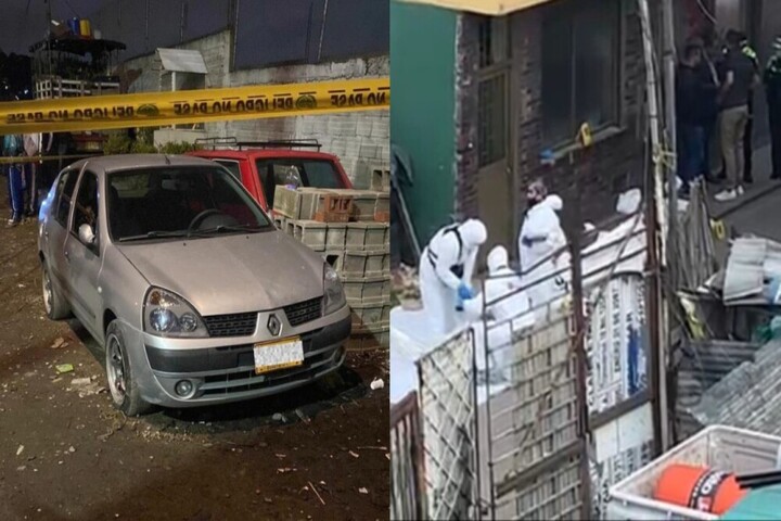 VEHÍCULO ABANDONADO POR RESPONSABLES DE ASESINATO