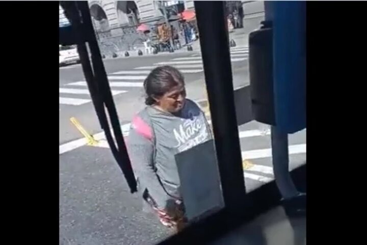 ¡Actriz de Hollywood le quedó en pañales! Captan en video falsa 'vístima' de accidente de tránsito