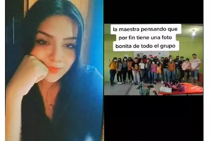 Estudiantes se burlan de profesora en TikTok y ella los 'raja' con ayuda de la red social
