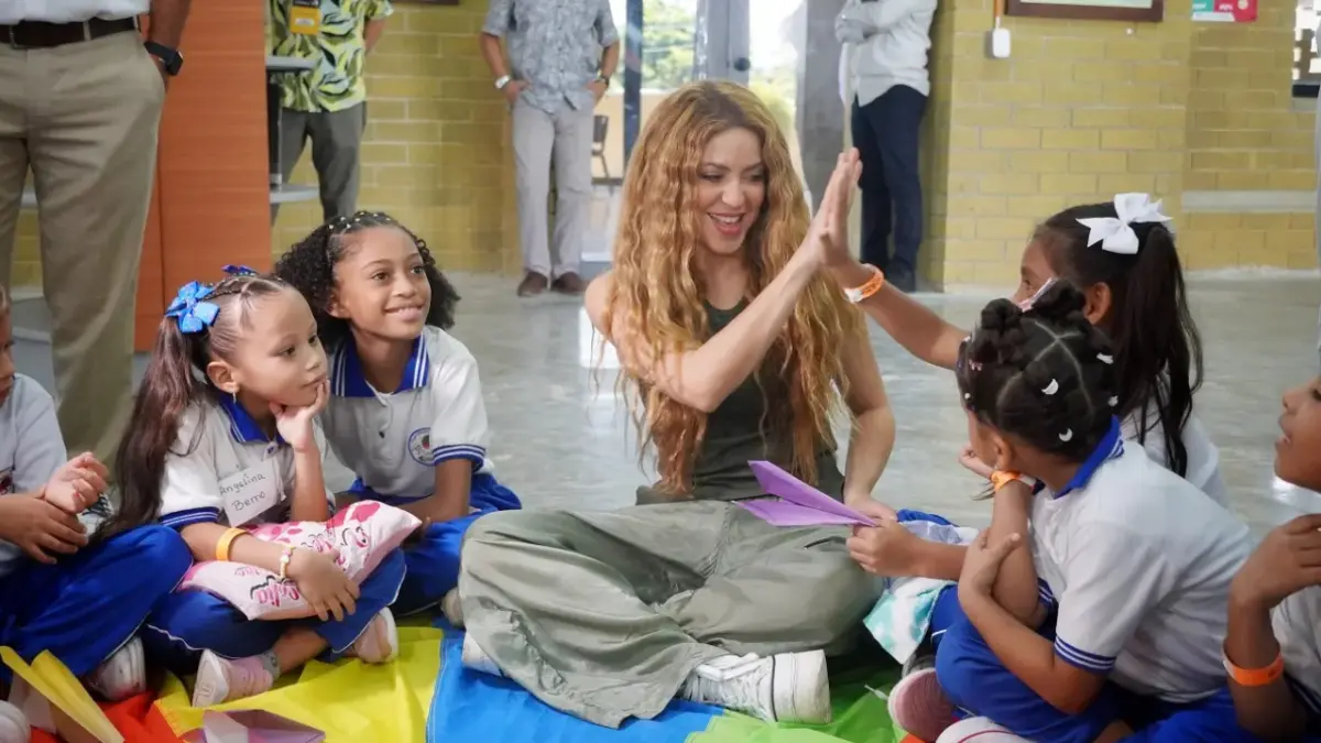 Shakira estrenará colegio en el Catatumbo