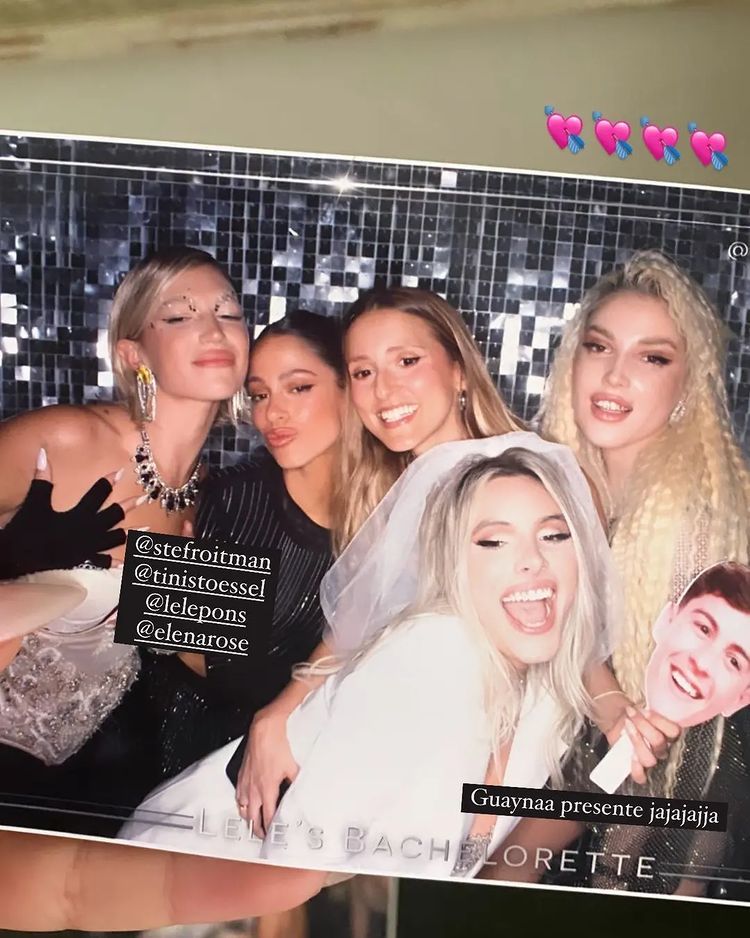 Lele Pons tuvo una despedida de soltera de locos