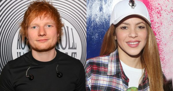 Ed Sheeran y Shakira juntos