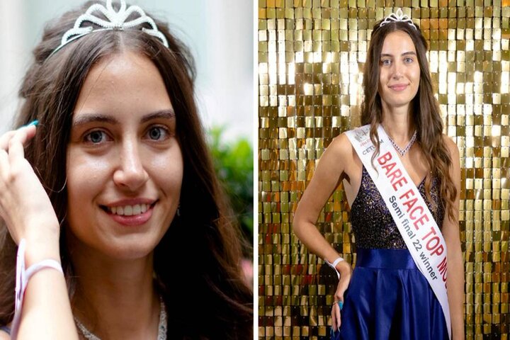 PRIMERA CANDIDATA QUE CONCURSA SIN MAQUILLAJE
