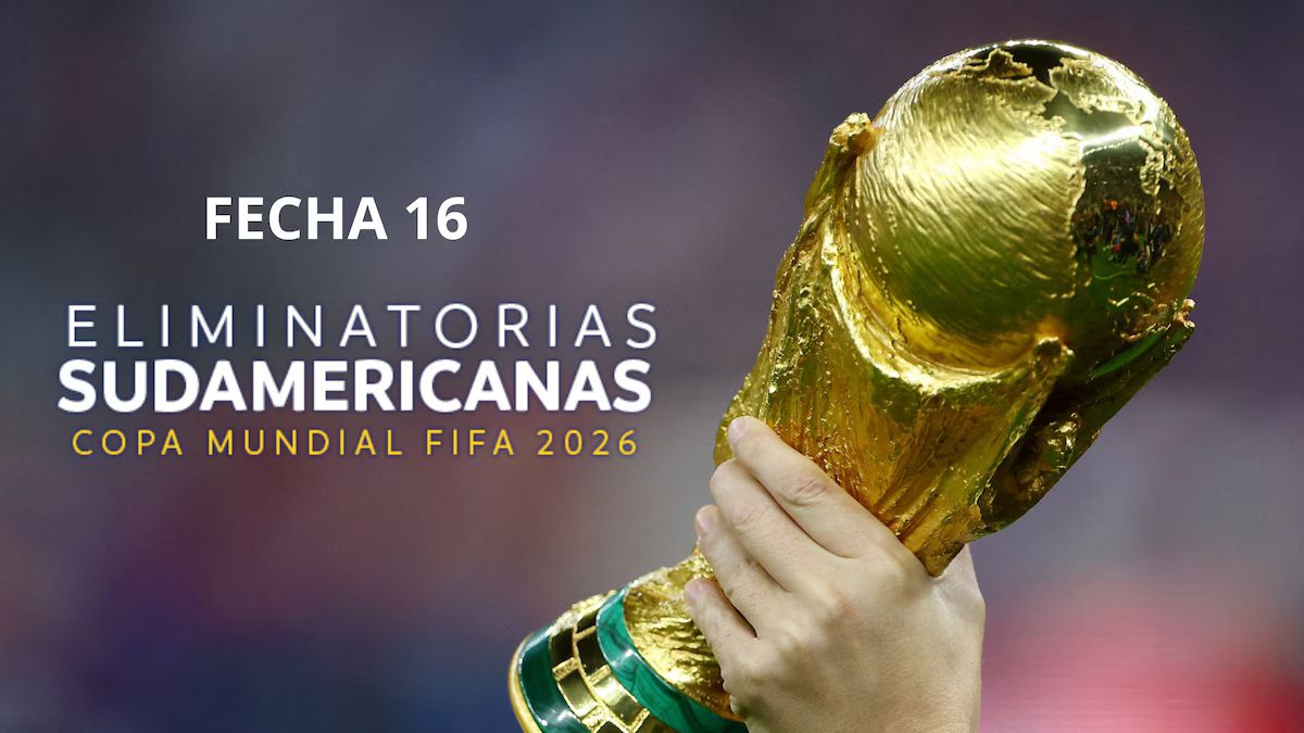 Resultados en la fecha 16 de Eliminatorias Sudamericanas al Mundial