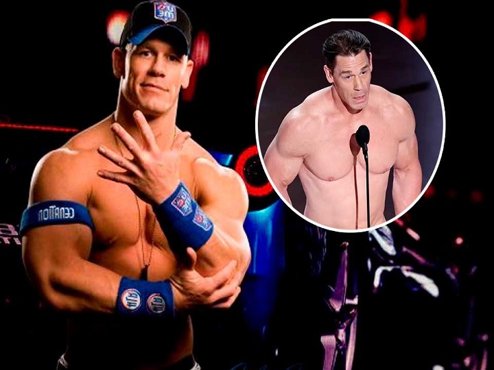 Desnudo! Así entregó Jhon Cena un premio en los Premios Oscars
