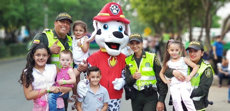 Policía en Caquetá lanzó su “Escuadrón por la Vida”.