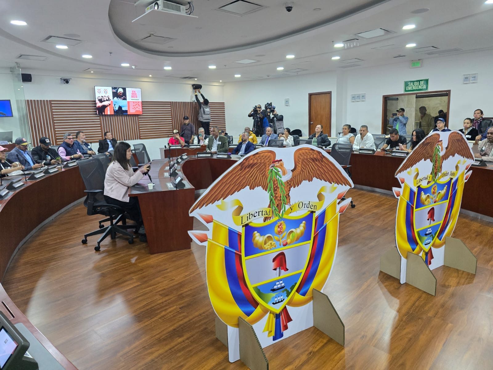 Radican proyecto de ley que busca modificar el diseño del escudo de Colombia