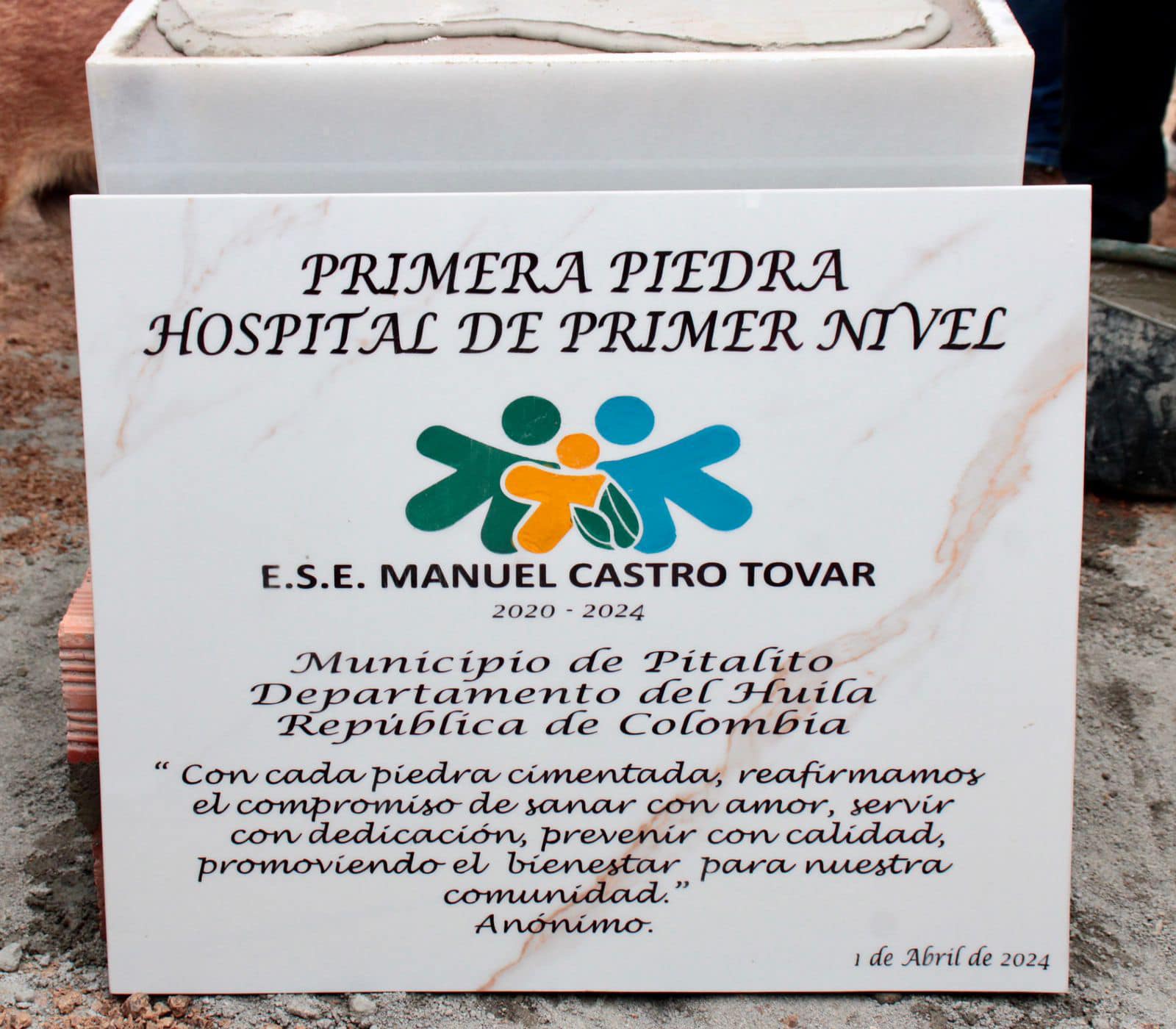 [AUDIO] Se puso la primera piedra del Hospital de Primer Nivel de Pitalito