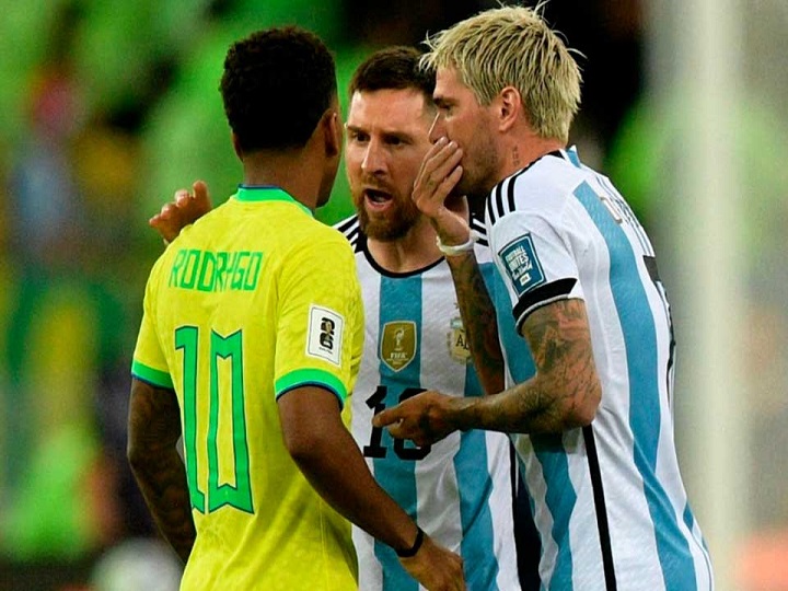 Messi dio la orden de abandonar el partido ante Brasil