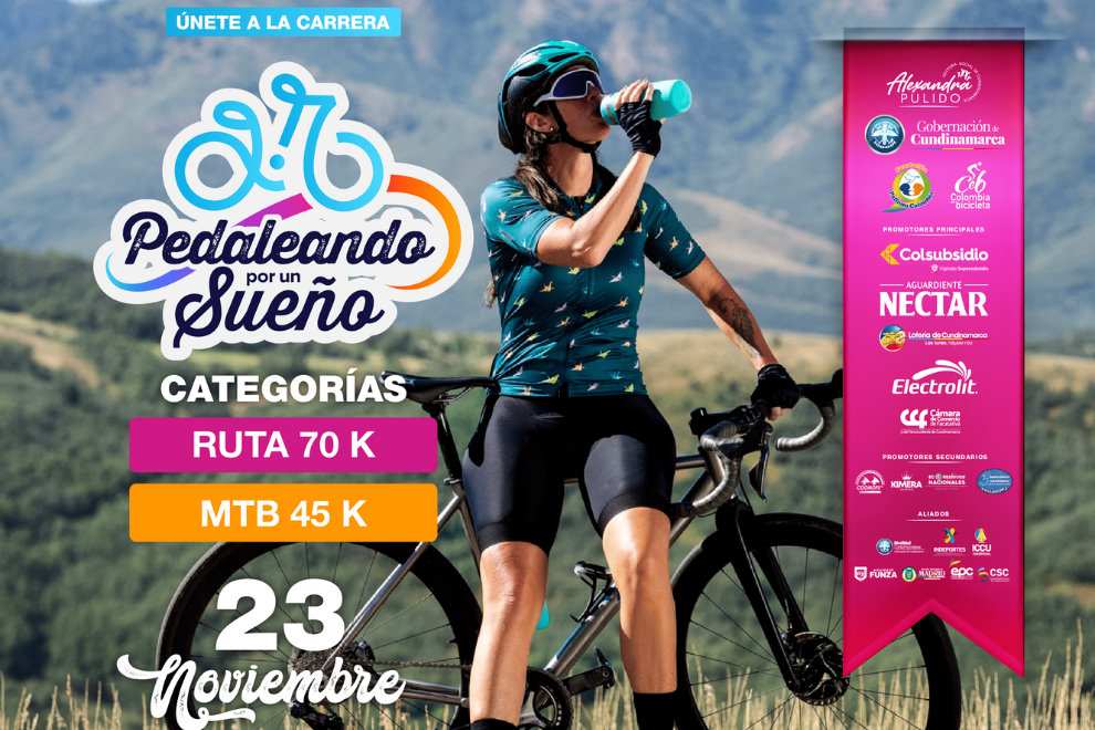 Gobernación de Cundinamarca impulsa una nueva etapa de “Pedaleando por un Sueño”