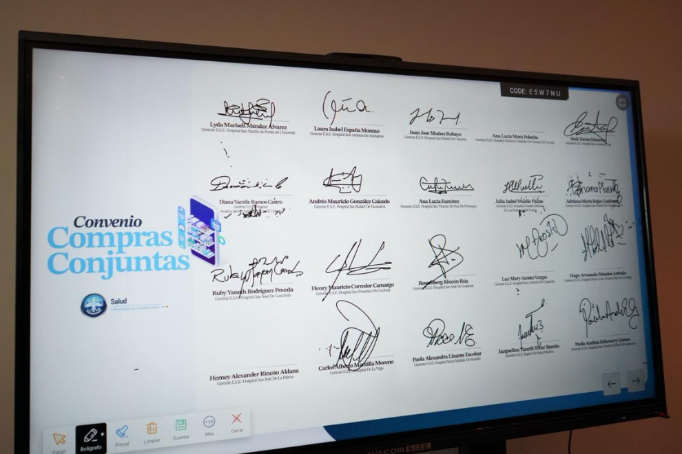 Cundinamarca unifica compras en salud y proyecta millonario ahorro para 2026